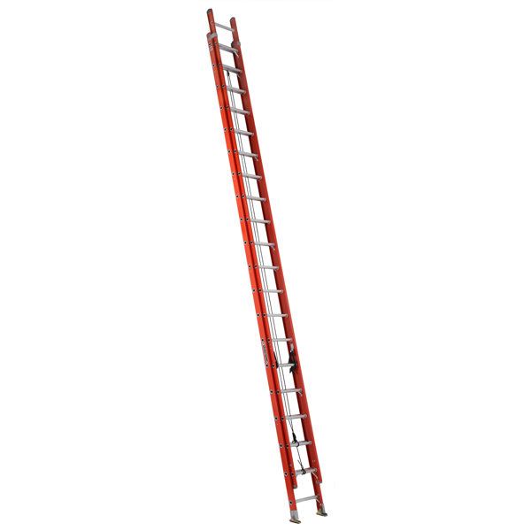 Louisville Ladder, 40 Ft, Fiberglass Extension Ladder, Type Ia, 300 Lb